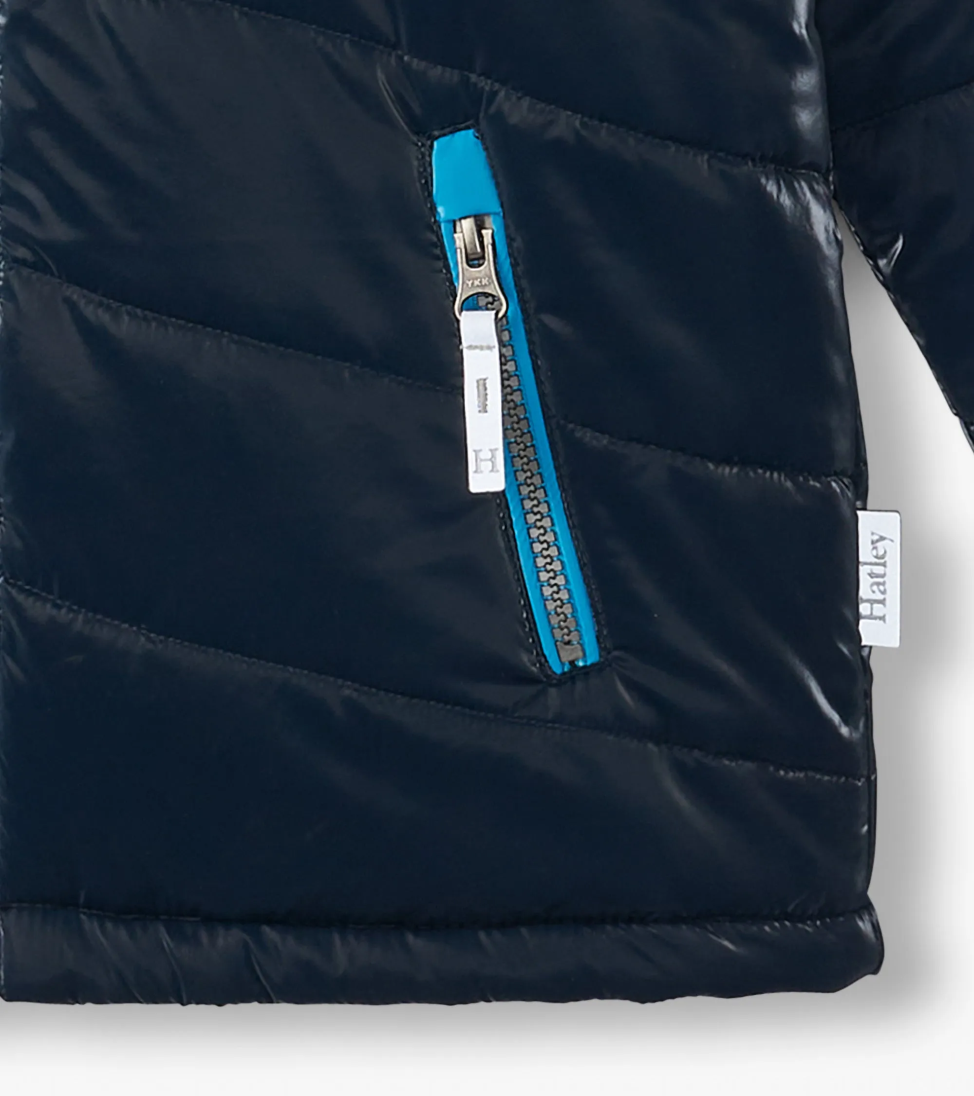 Boys Shark Skin Puffer Jacket -Hatley