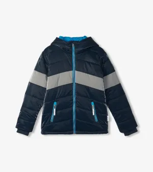 Boys Shark Skin Puffer Jacket -Hatley