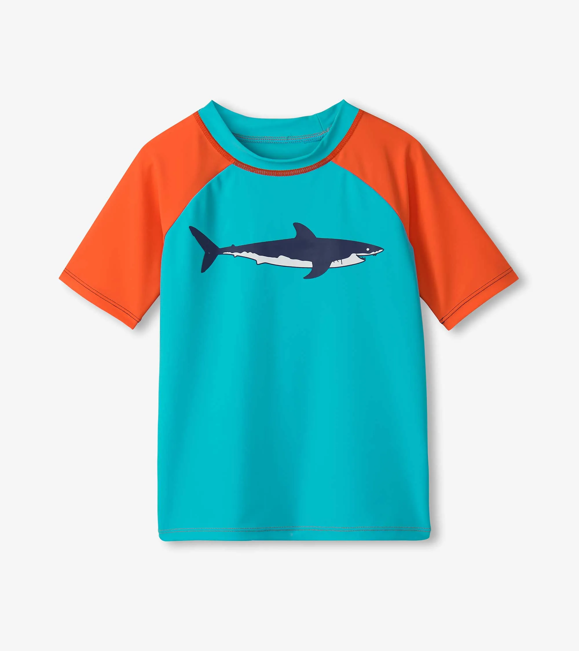 Boys Sharks Short Sleeve Rashguard -Hatley