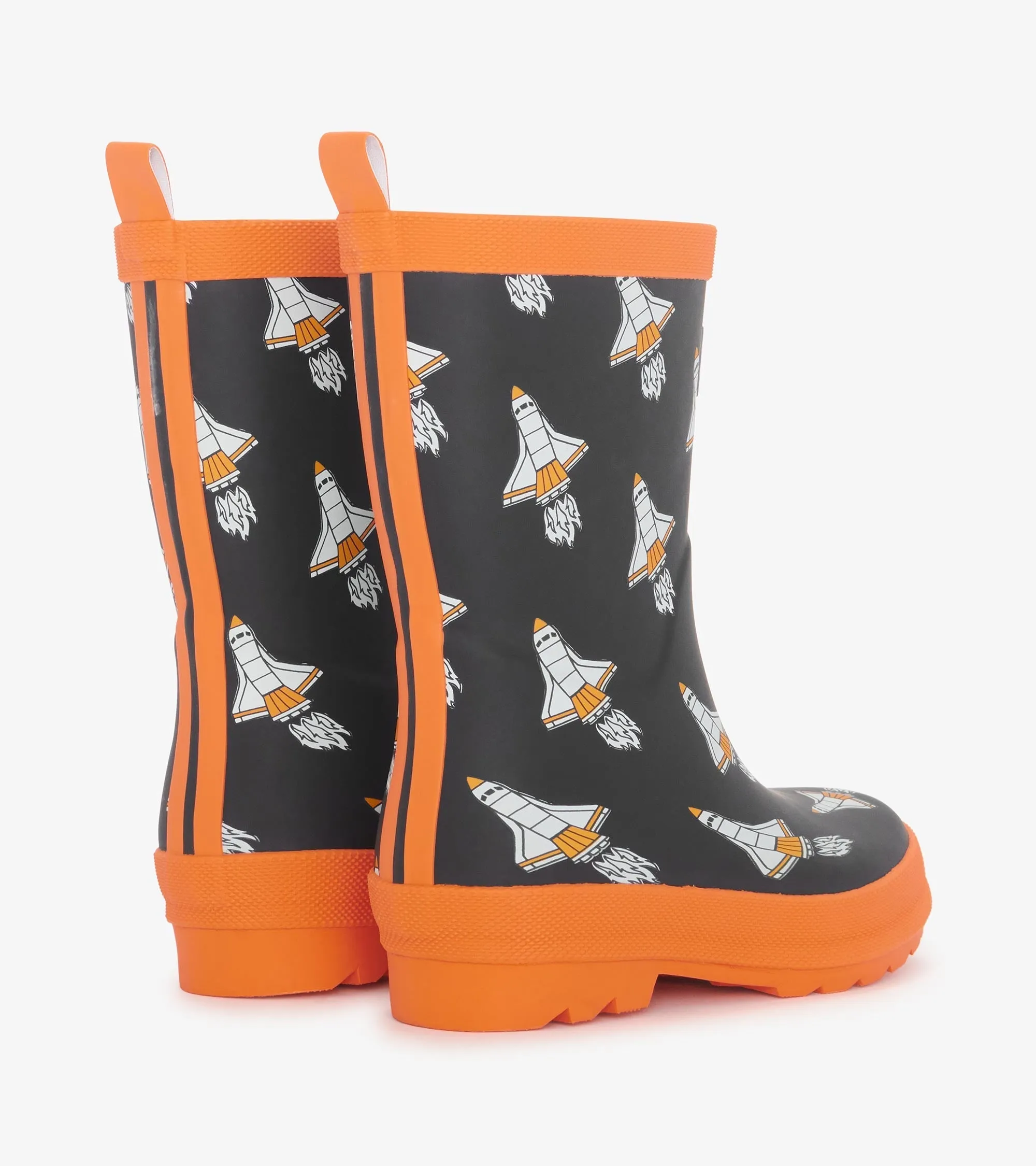 Boys Space Shuttles Matte Rain Boots -Hatley