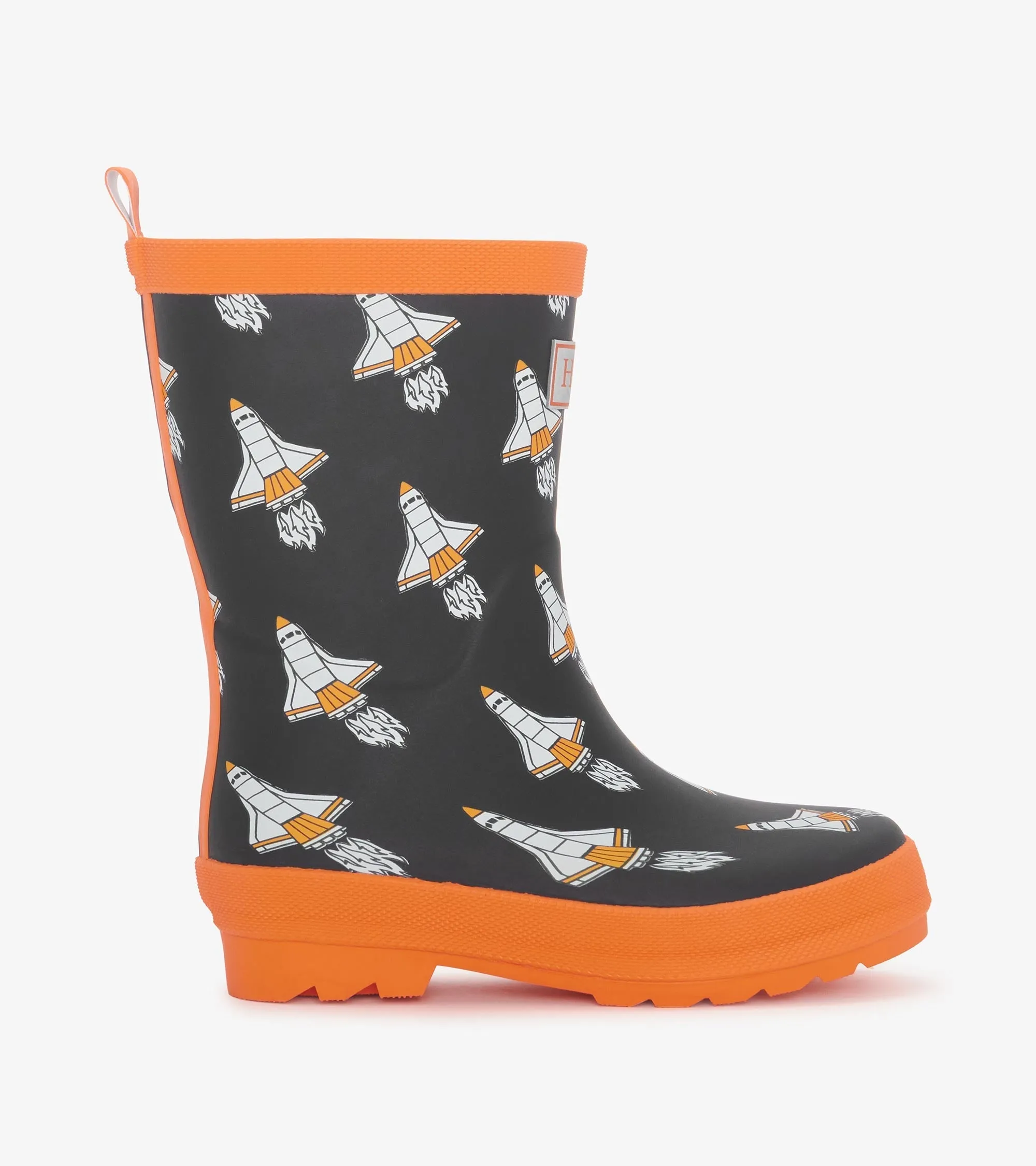 Boys Space Shuttles Matte Rain Boots -Hatley