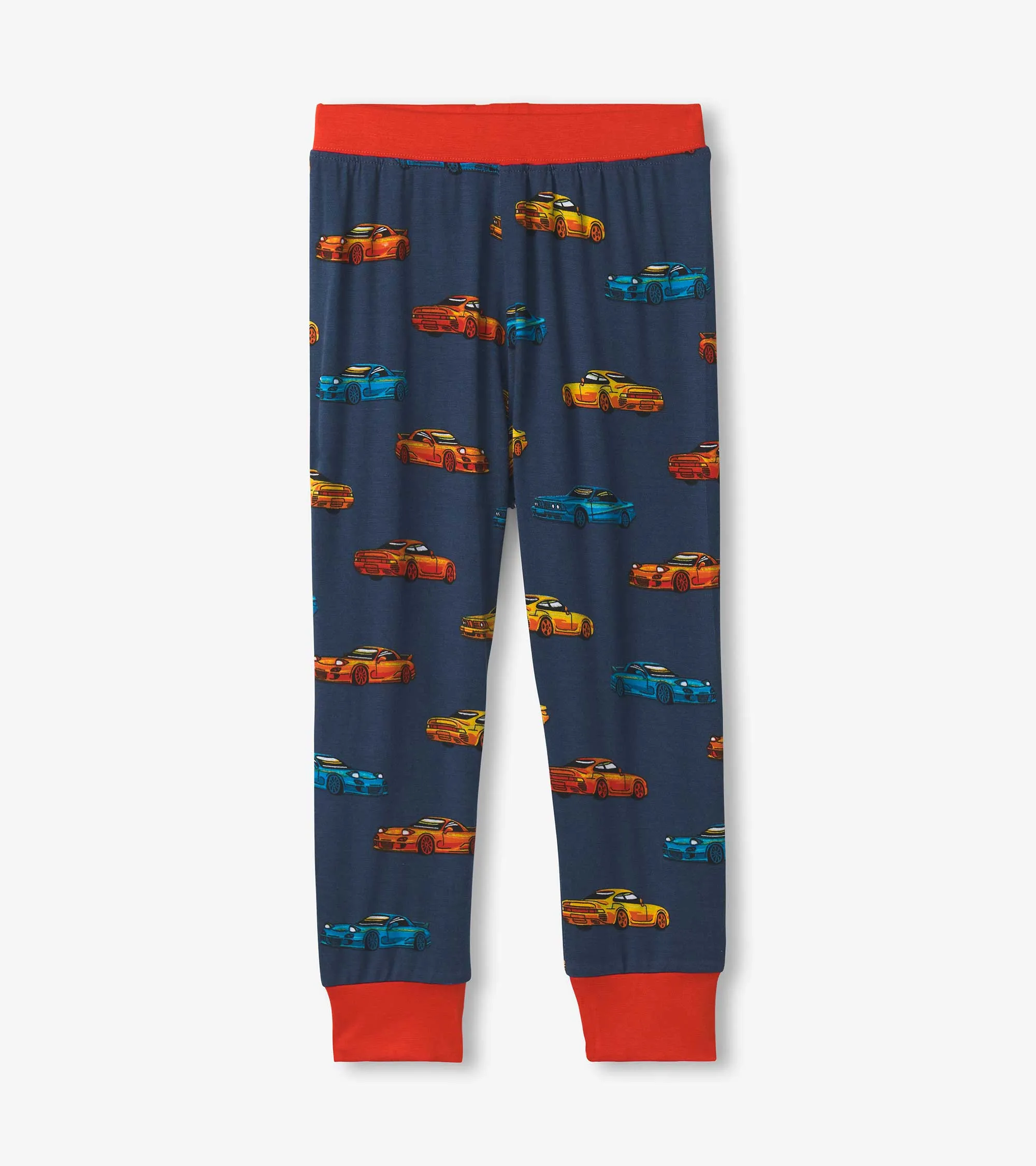 Boys Sport Cars Bamboo Pajama Set -Hatley