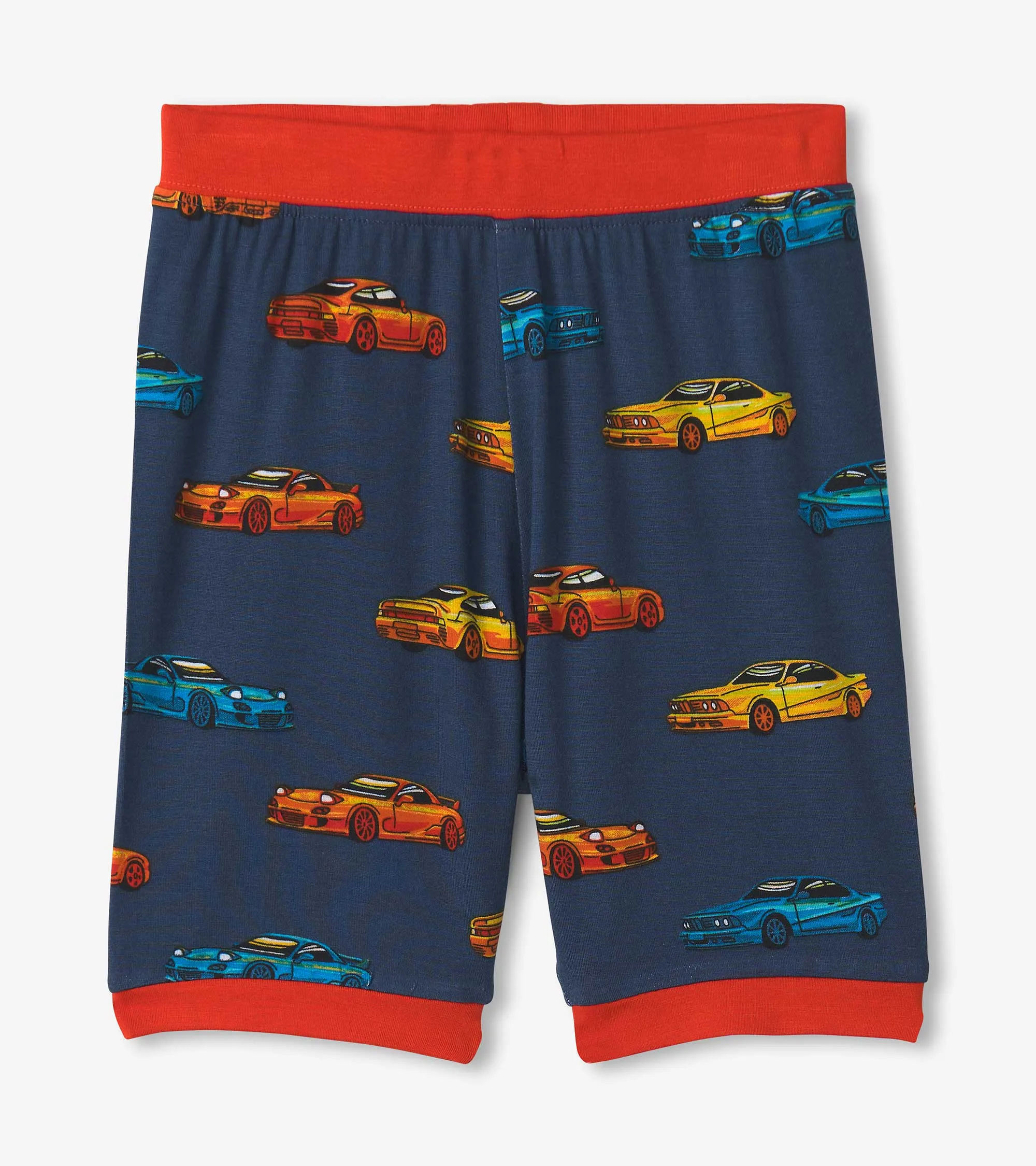 Boys Sport Cars Bamboo Short Pajama Set -Hatley