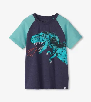 Boys T-Rex Raglan T-Shirt -Hatley