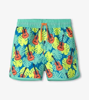 Boys Tropical Guitars Swim Shorts -Hatley