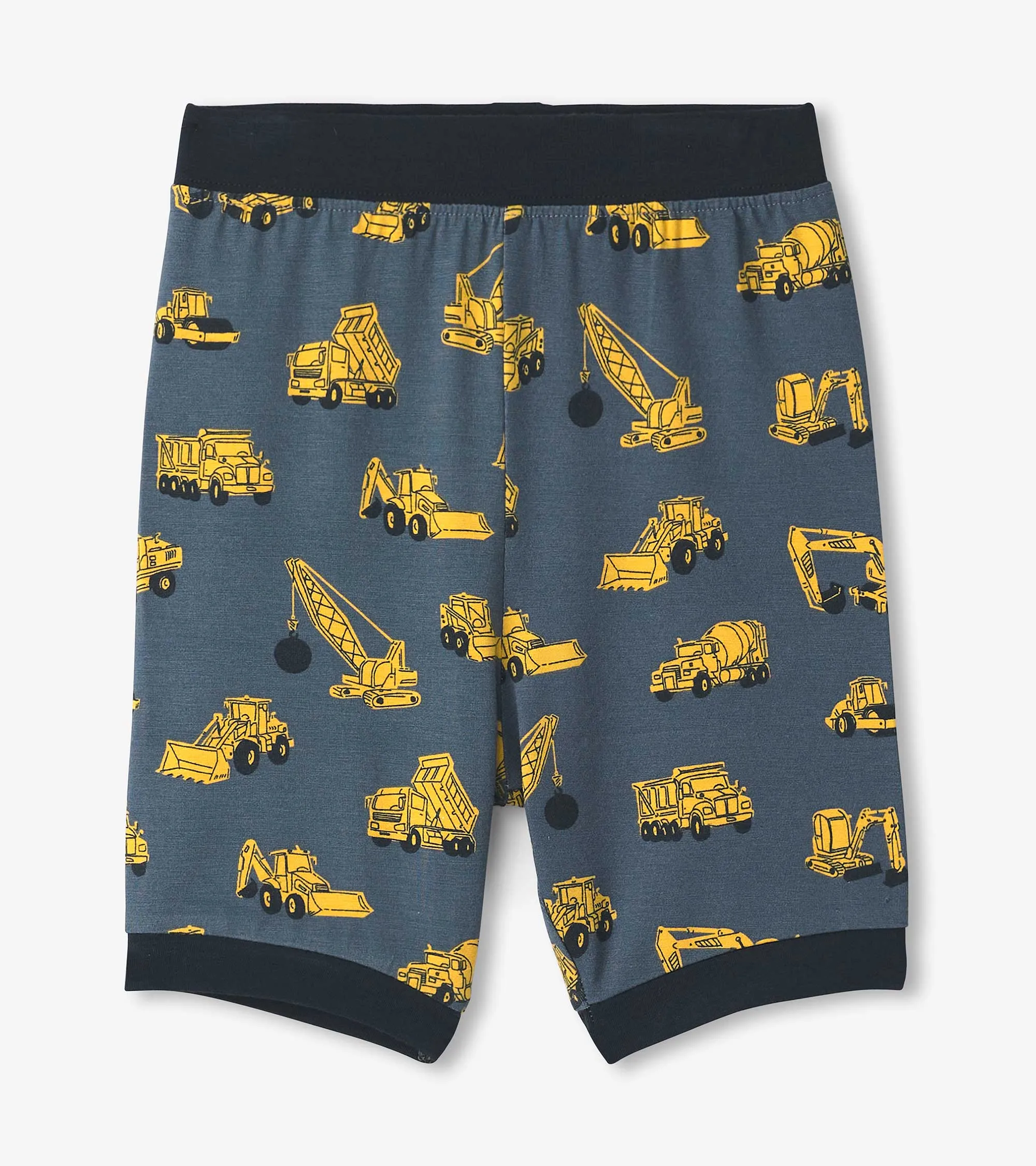 Boys Under Construction Bamboo Short Pajama Set -Hatley