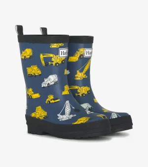 Boys Under Construction Matte Rain Boots -Hatley
