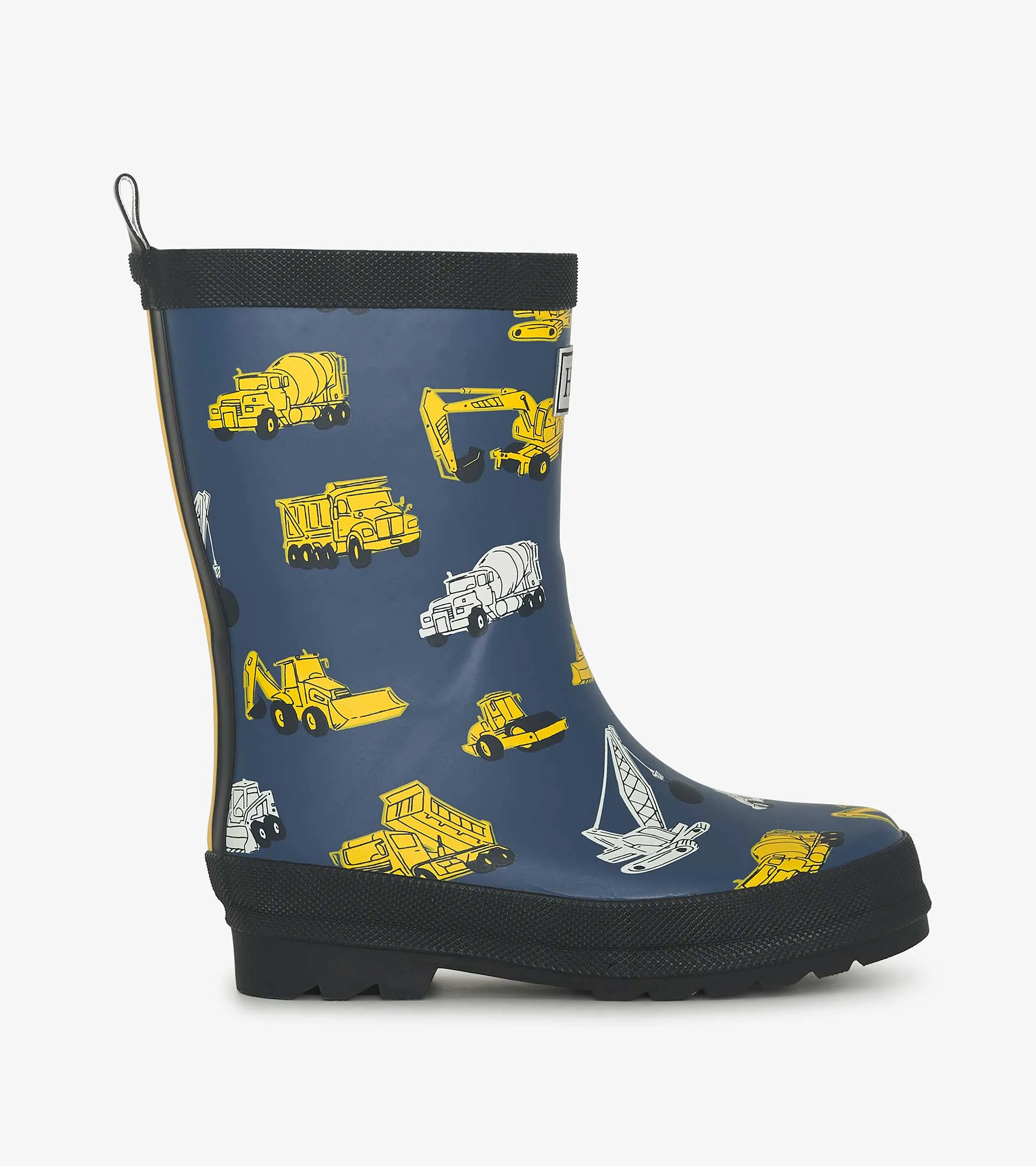 Boys Under Construction Matte Rain Boots -Hatley