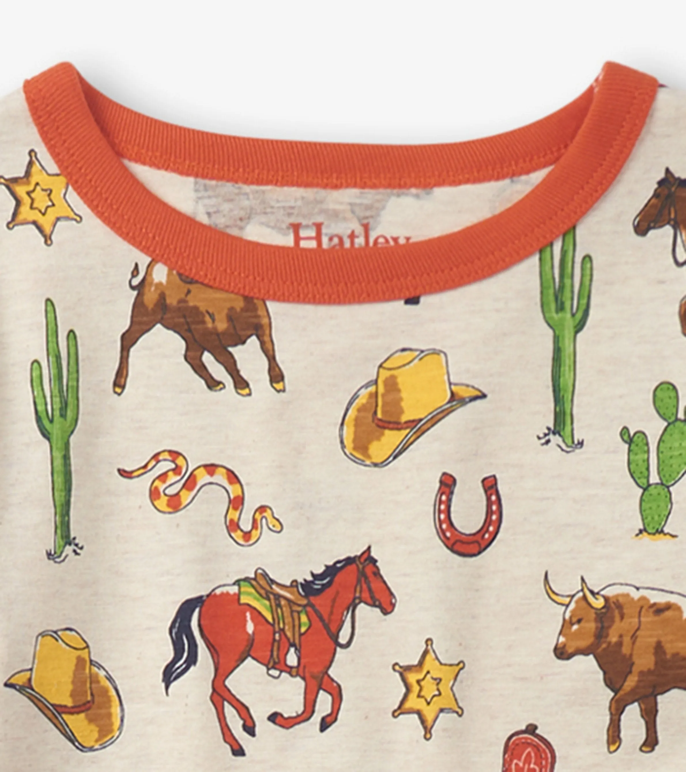 Boys Vintage Rodeo Pajama Set -Hatley