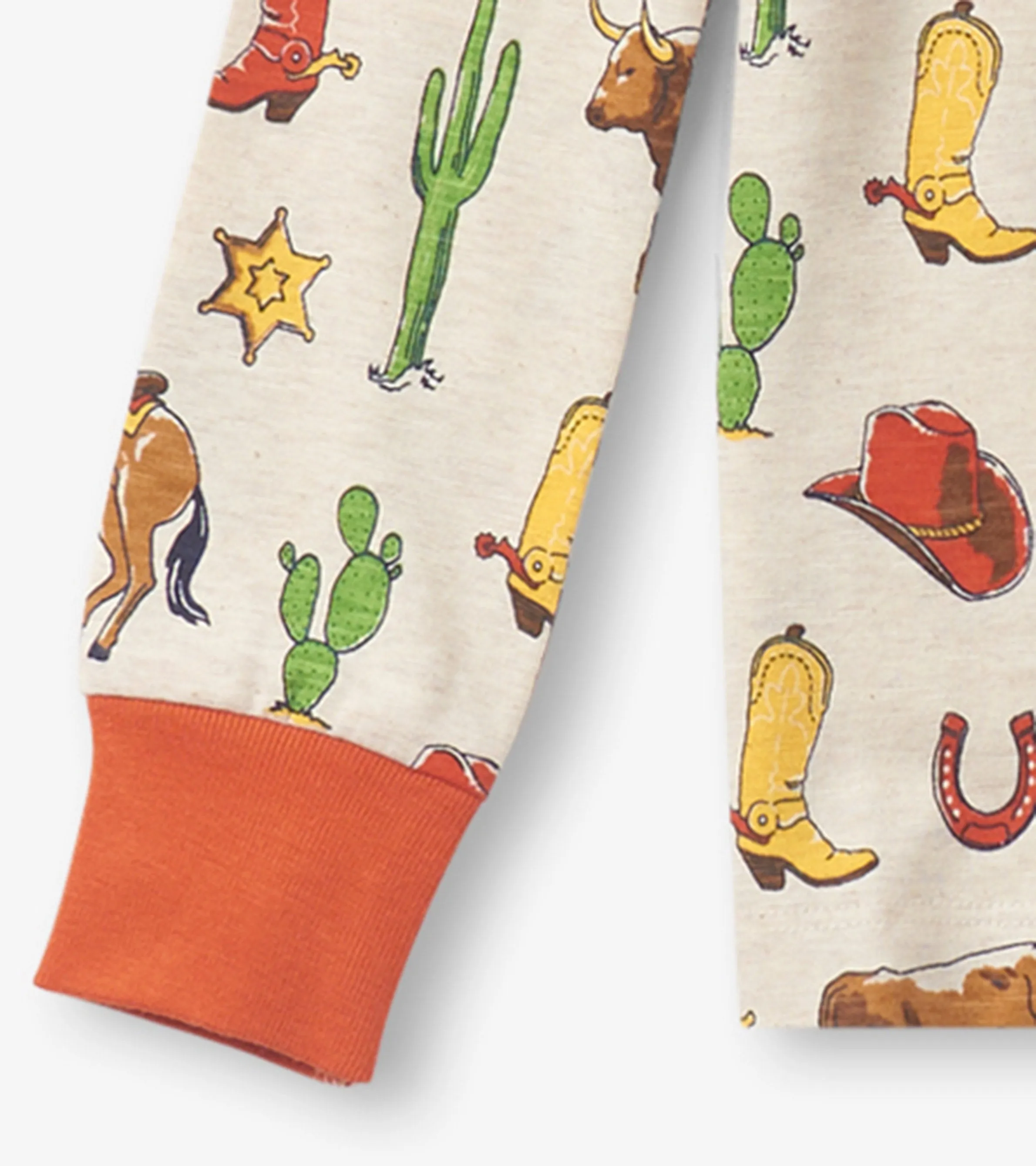 Boys Vintage Rodeo Pajama Set -Hatley