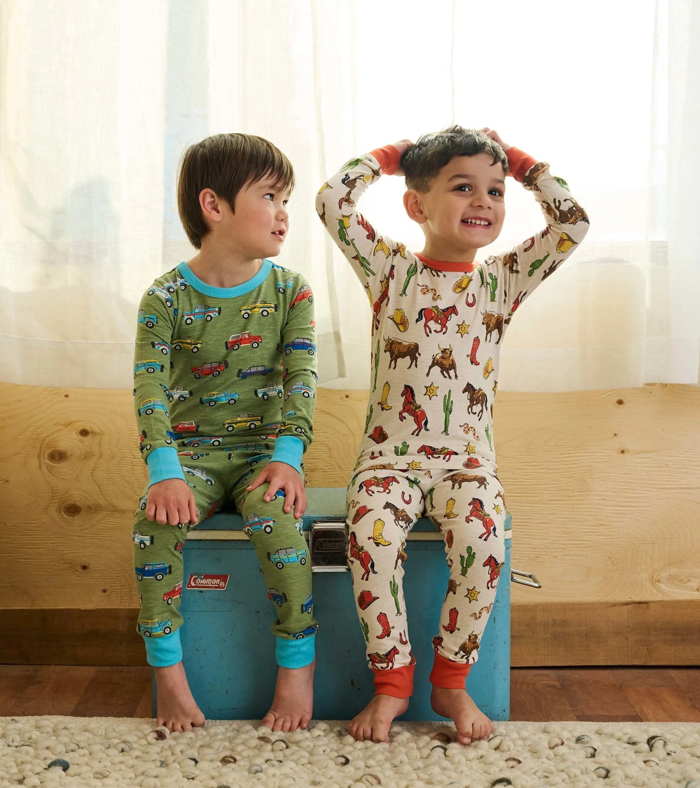 Boys Vintage Rodeo Pajama Set -Hatley