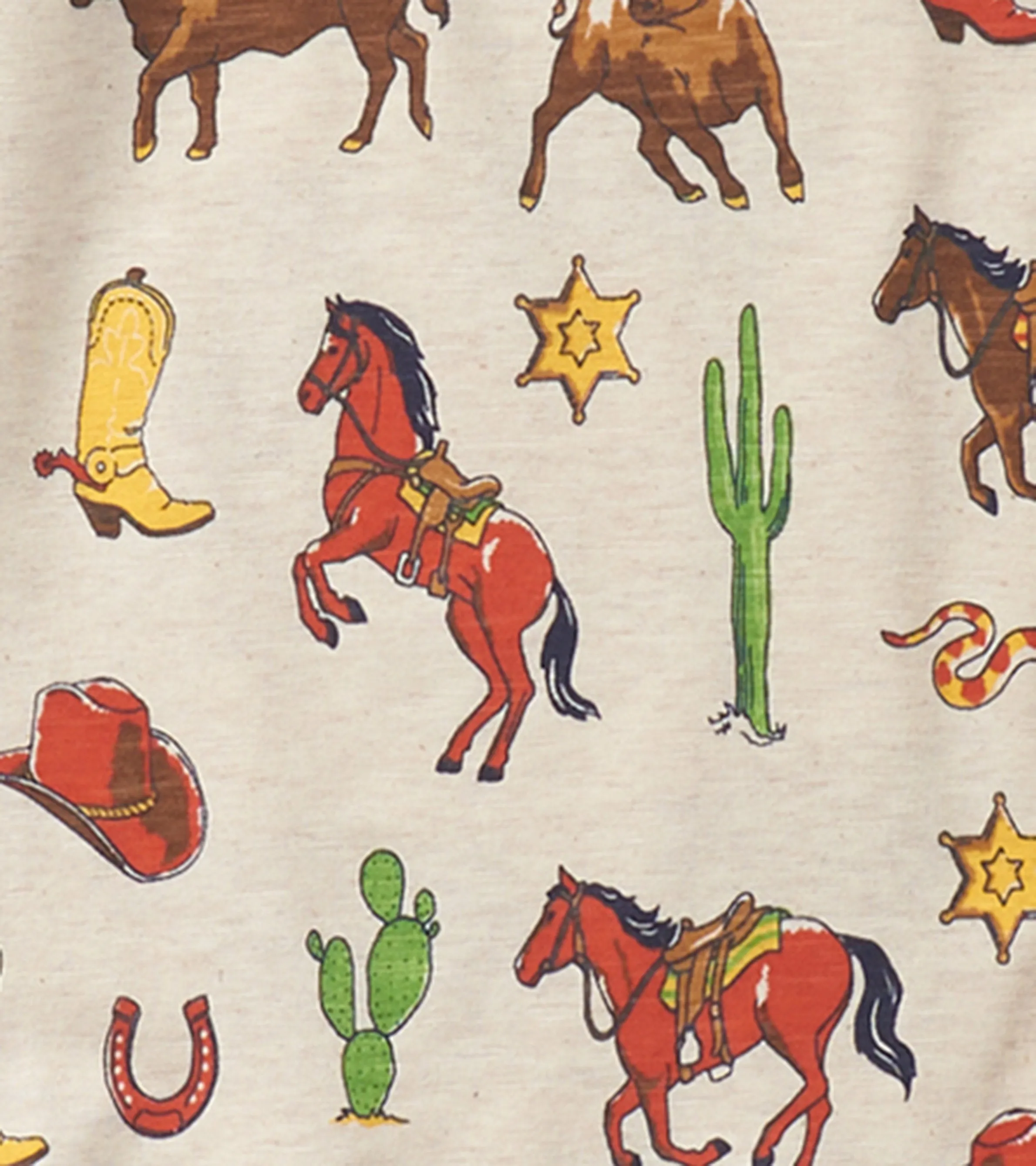 Boys Vintage Rodeo Pajama Set -Hatley