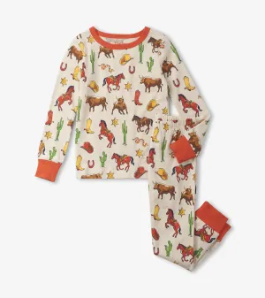 Boys Vintage Rodeo Pajama Set -Hatley