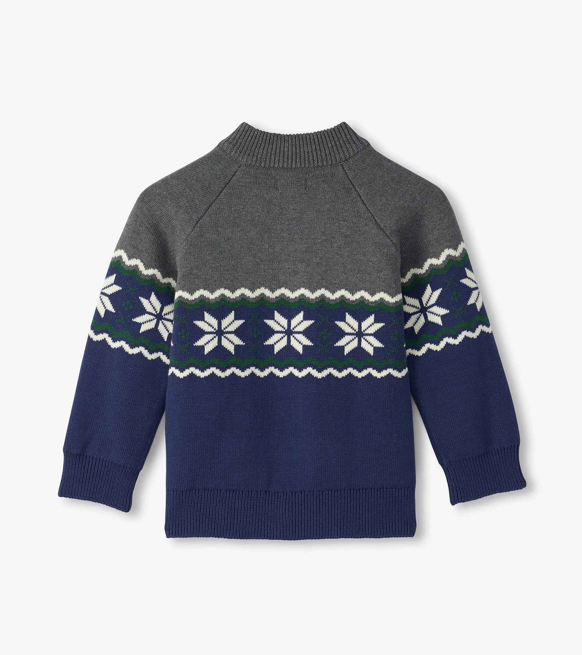 Boys Winter Knit Mockneck Sweater -Hatley