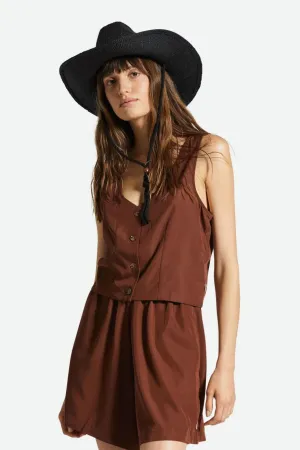 BRIXTON - POLANCO SHORTS - SEPIA - SS24