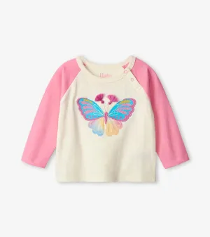 Butterfly Raglan Baby Tee | Hatley