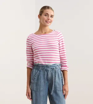 Button Breton - Fuchsia Stripes -Hatley