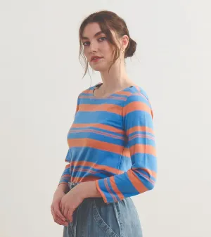Button Breton - Marina Melon Stripes -Hatley