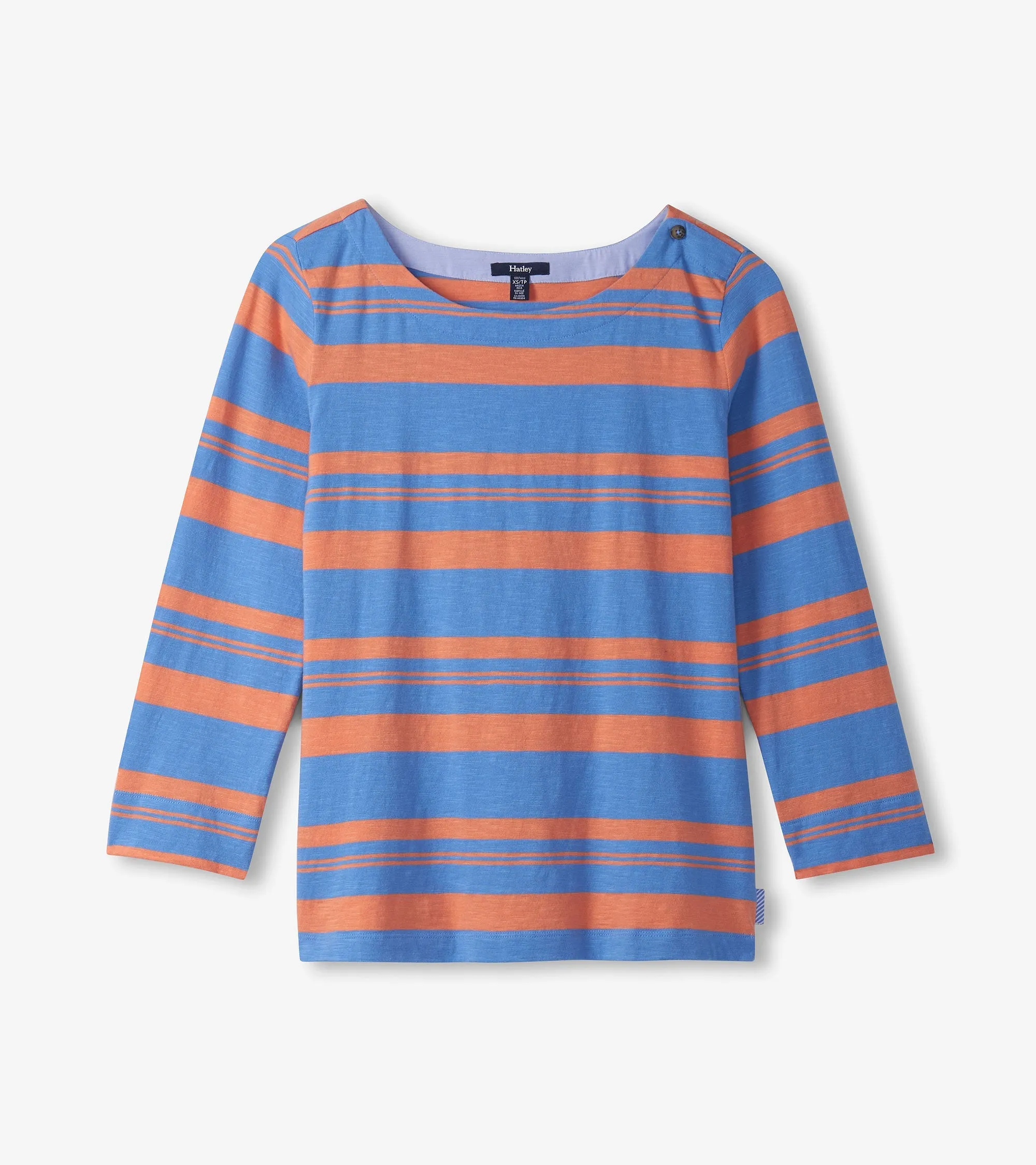 Button Breton - Marina Melon Stripes -Hatley