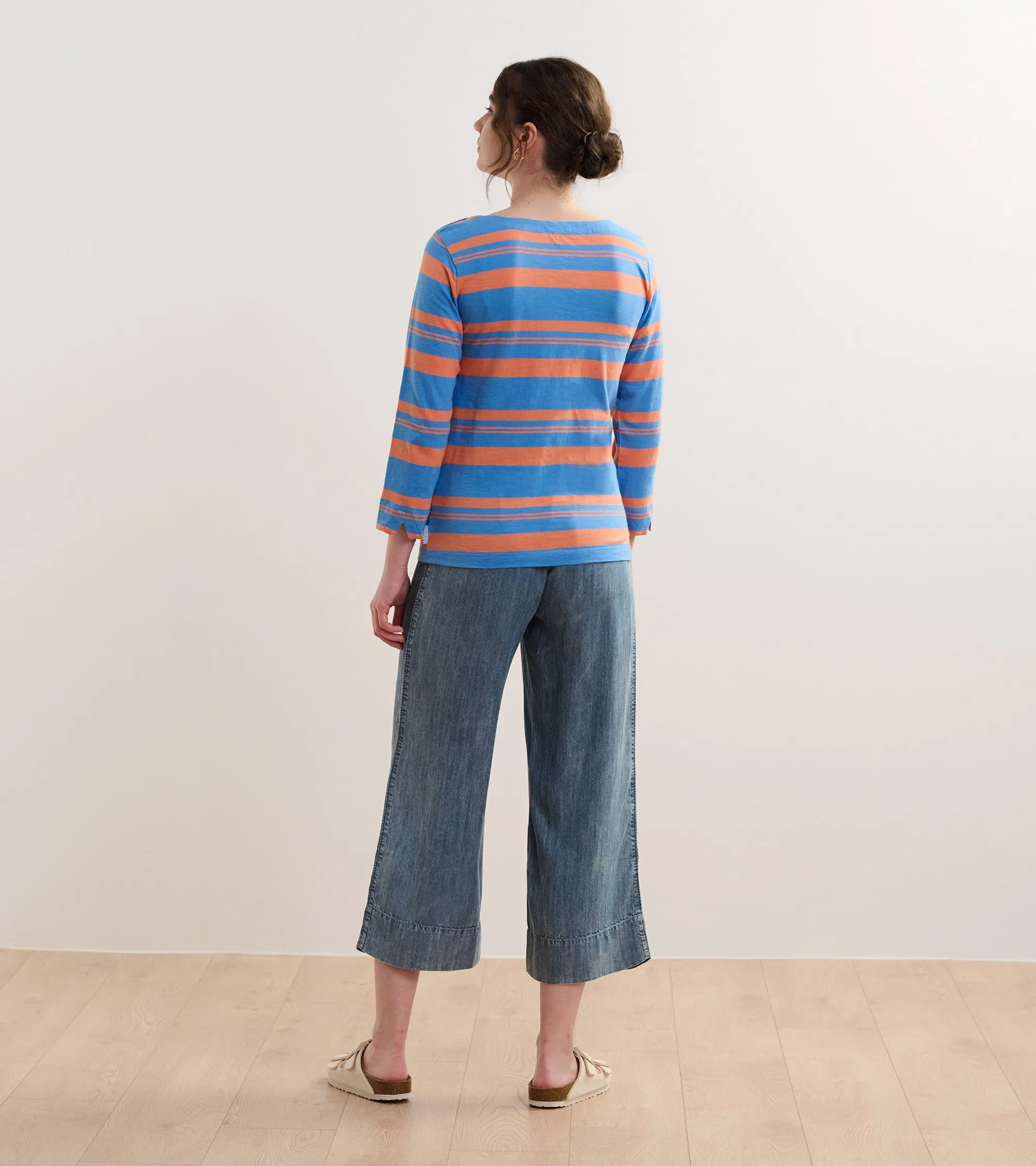 Button Breton - Marina Melon Stripes -Hatley