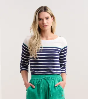 Button Breton - Shore Stripes -Hatley