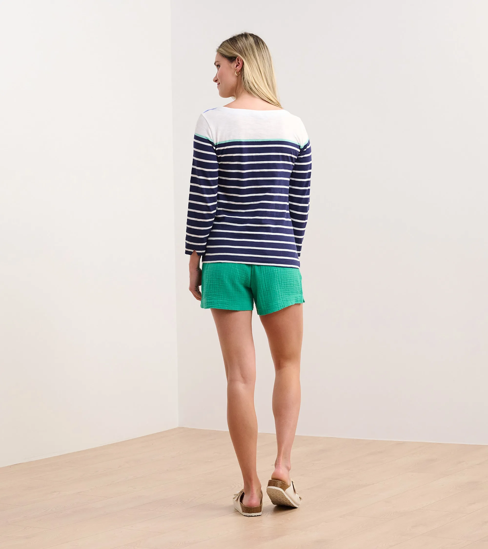Button Breton - Shore Stripes -Hatley