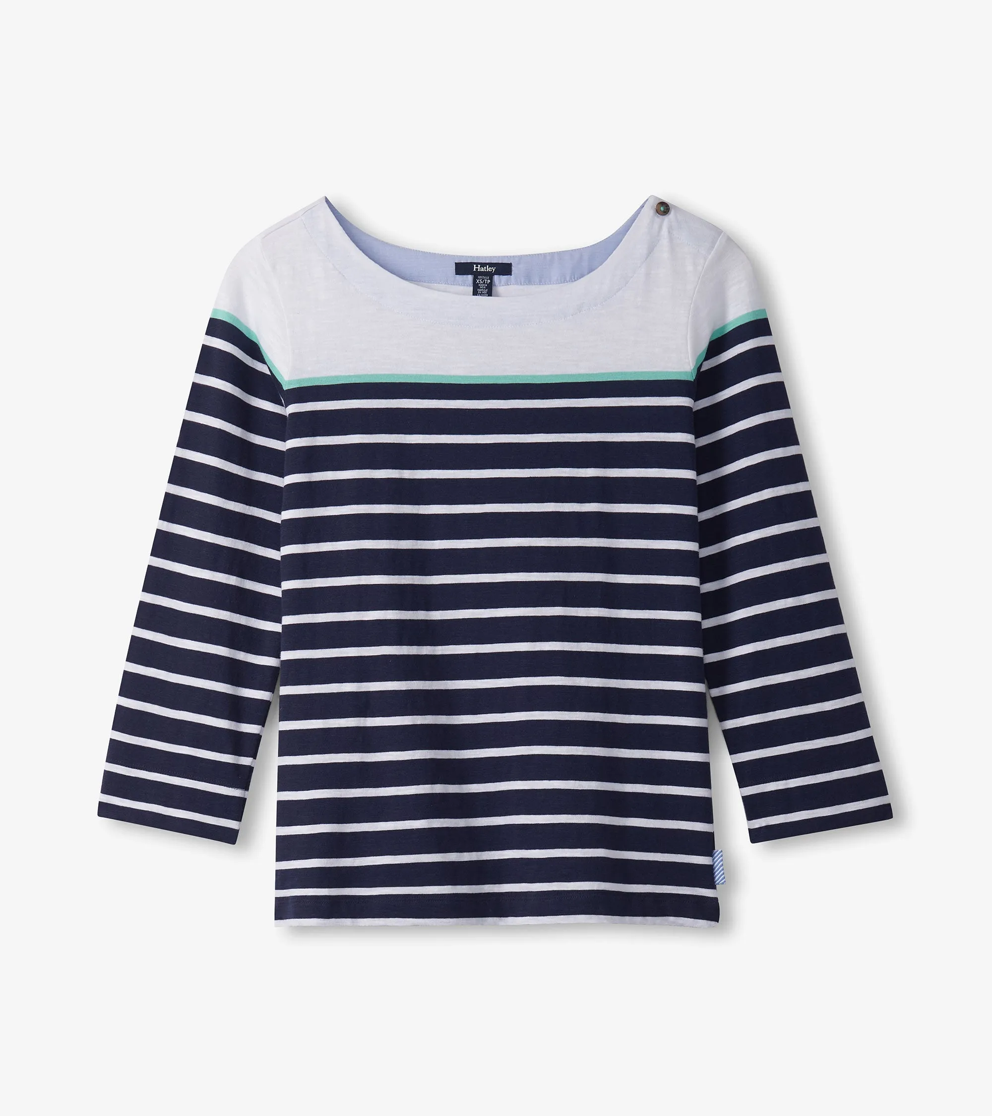 Button Breton - Shore Stripes -Hatley