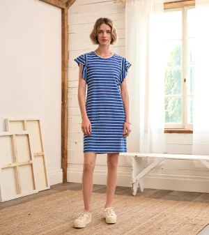 Carlie Dress - Blue Quartz Stripes -Hatley