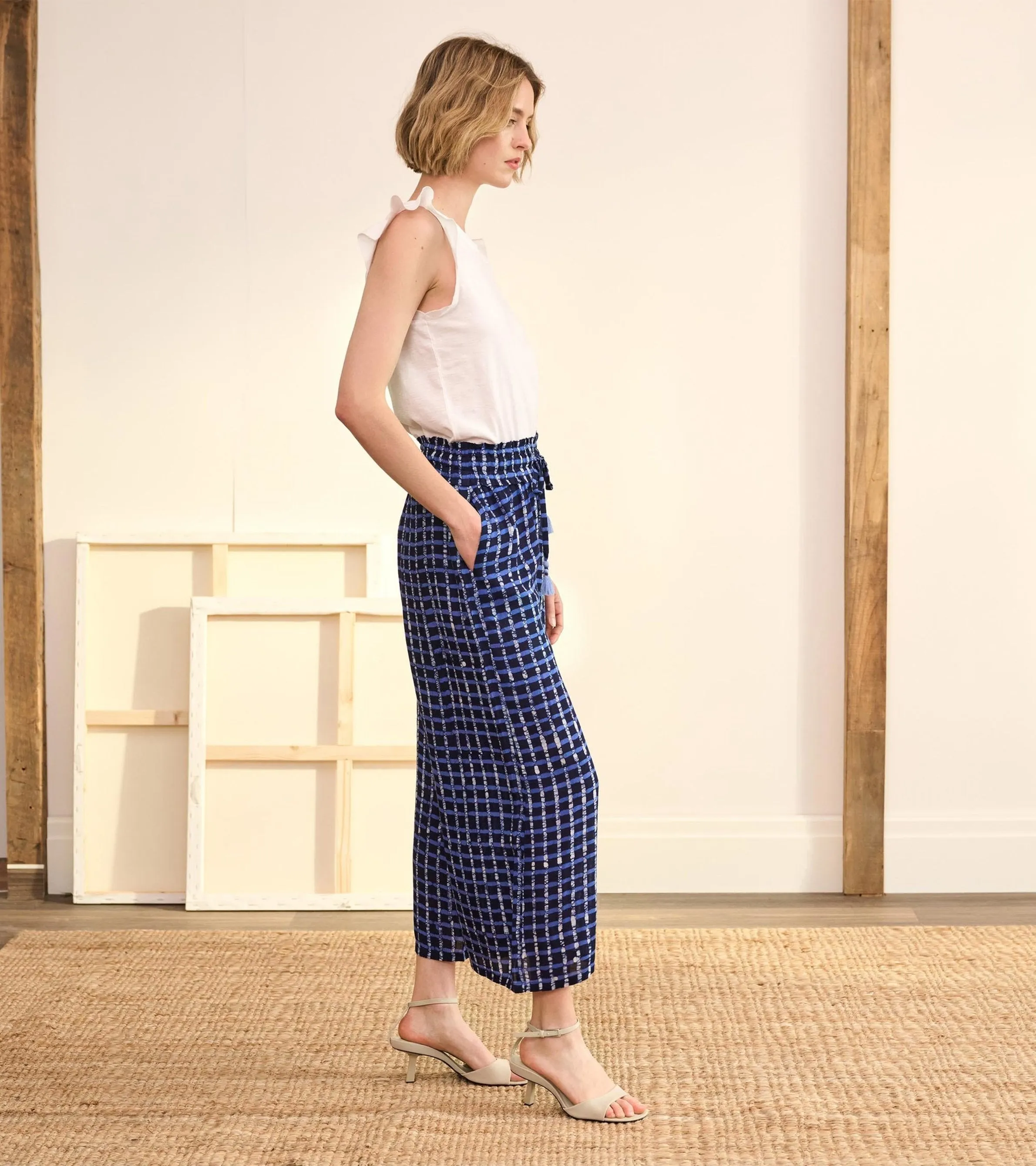 Cassie Pants - Painted Plaid -Hatley