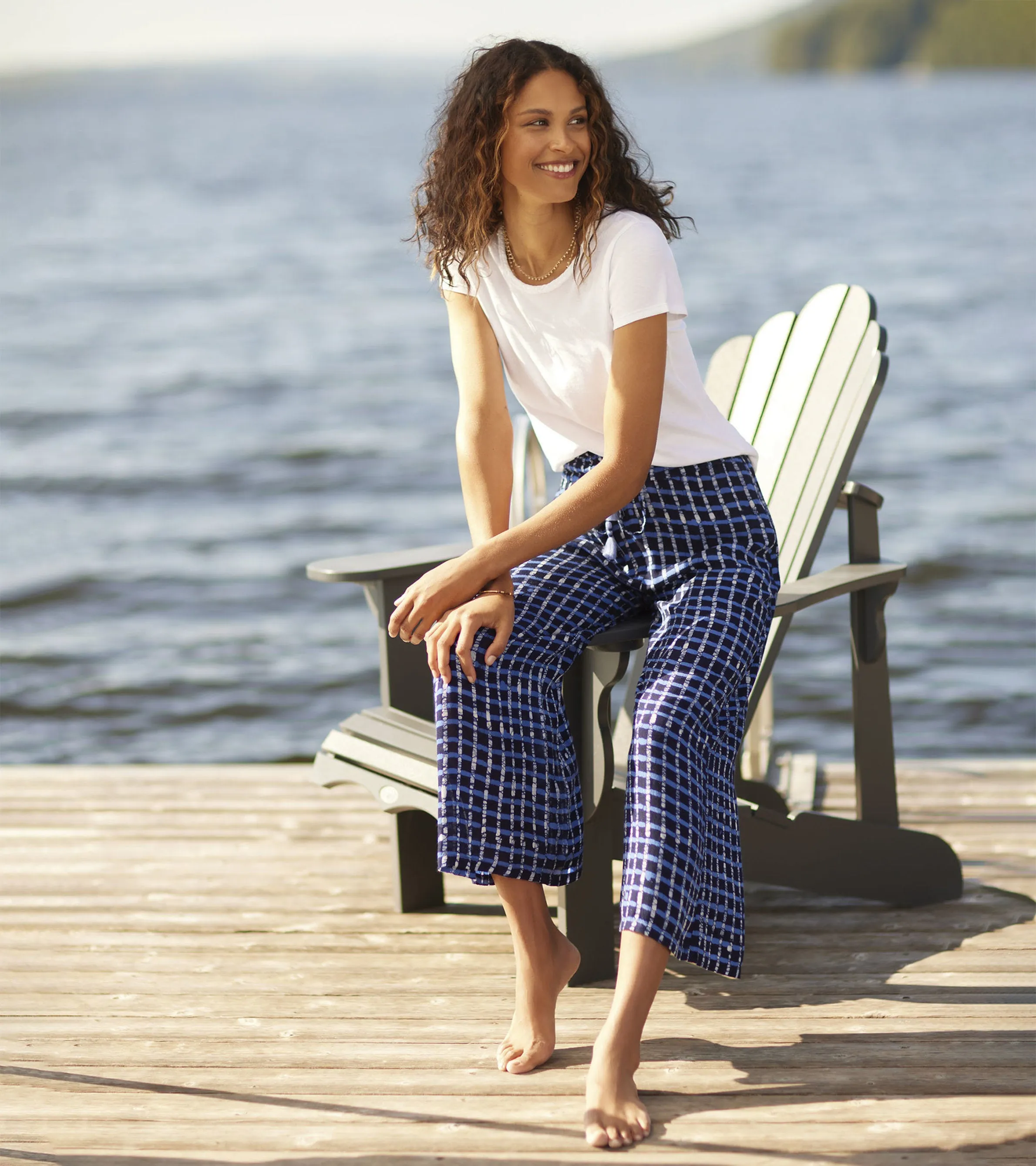 Cassie Pants - Painted Plaid -Hatley