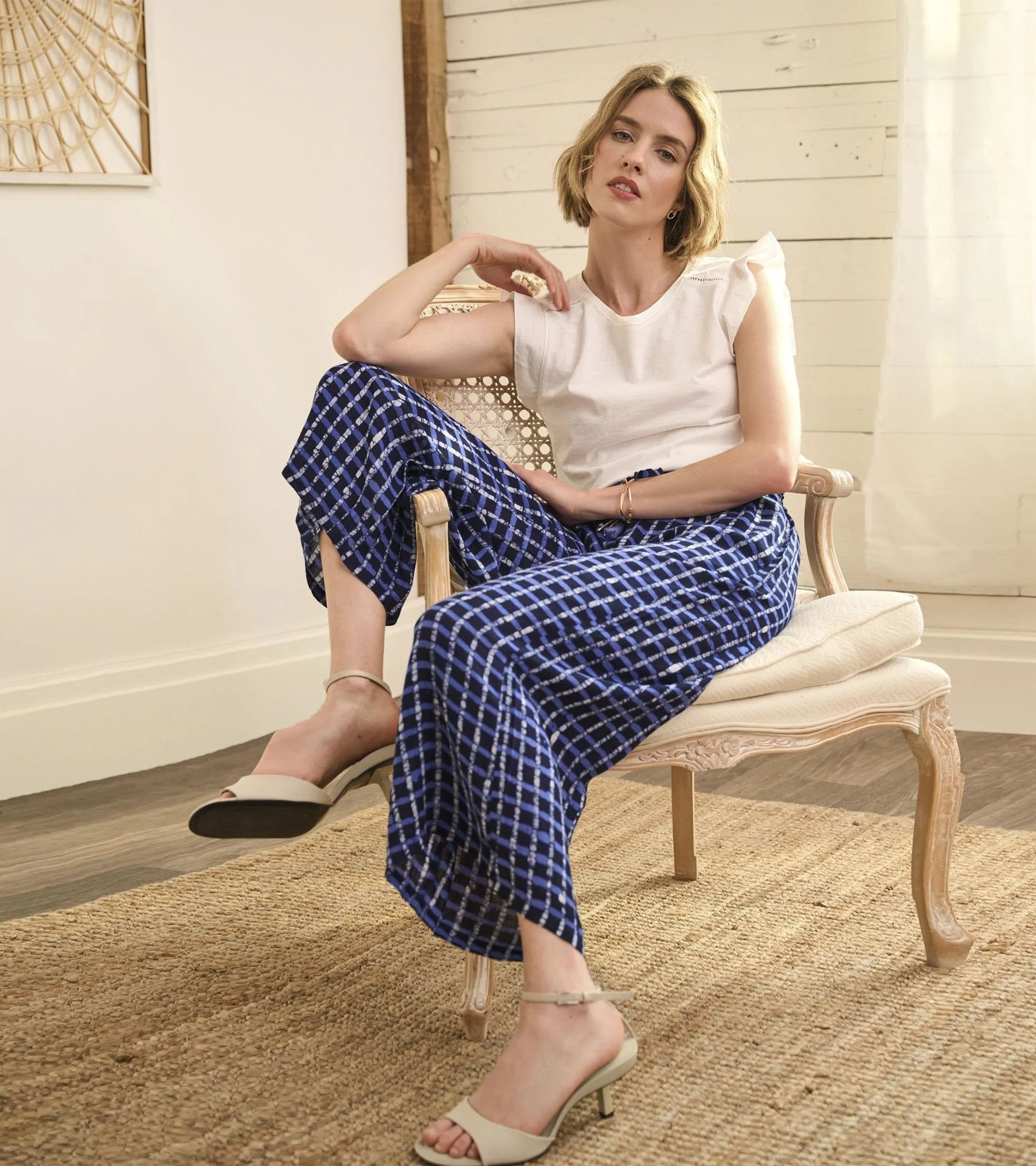 Cassie Pants - Painted Plaid -Hatley