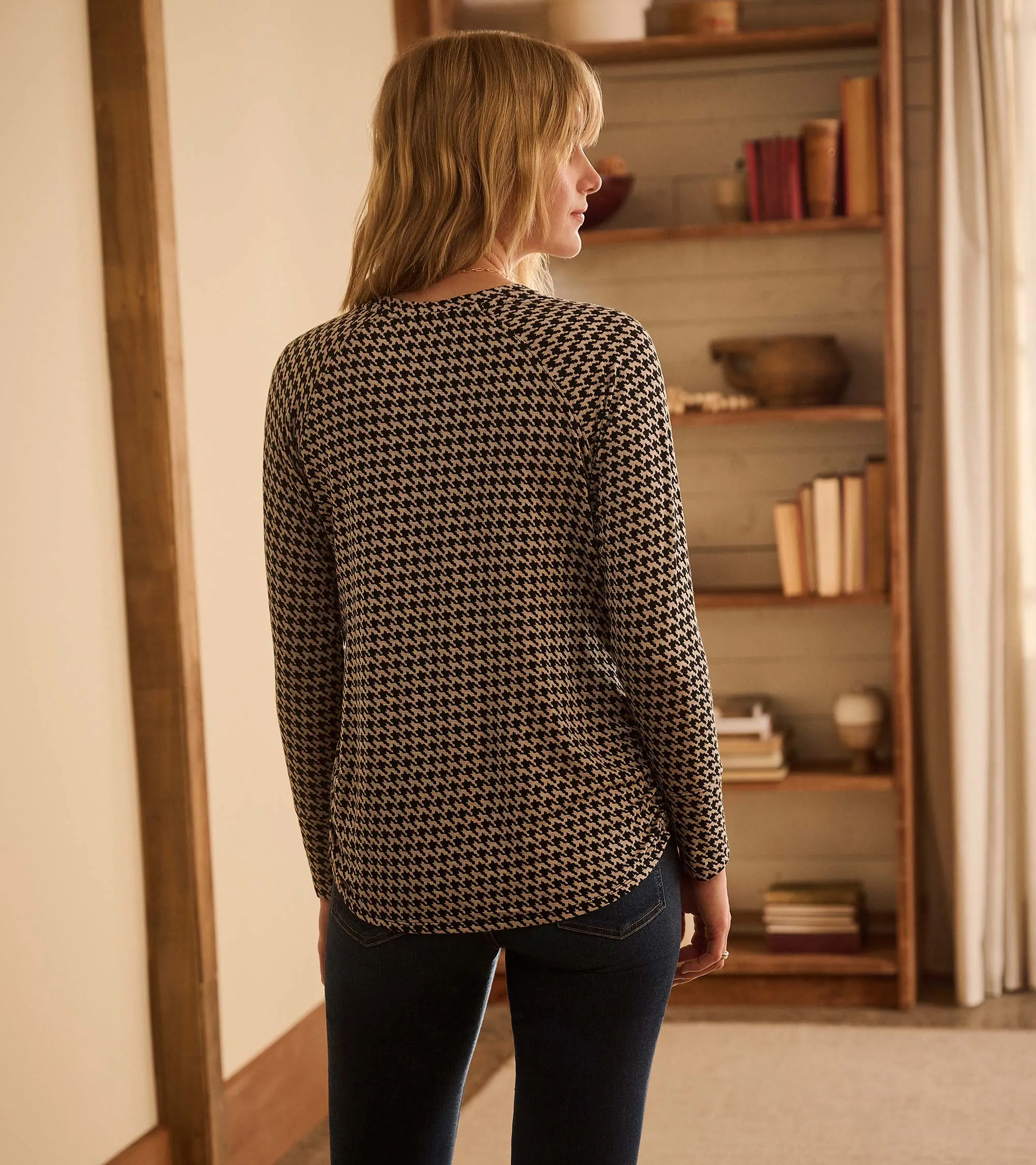 Chantel Pullover - Houndstooth -Hatley
