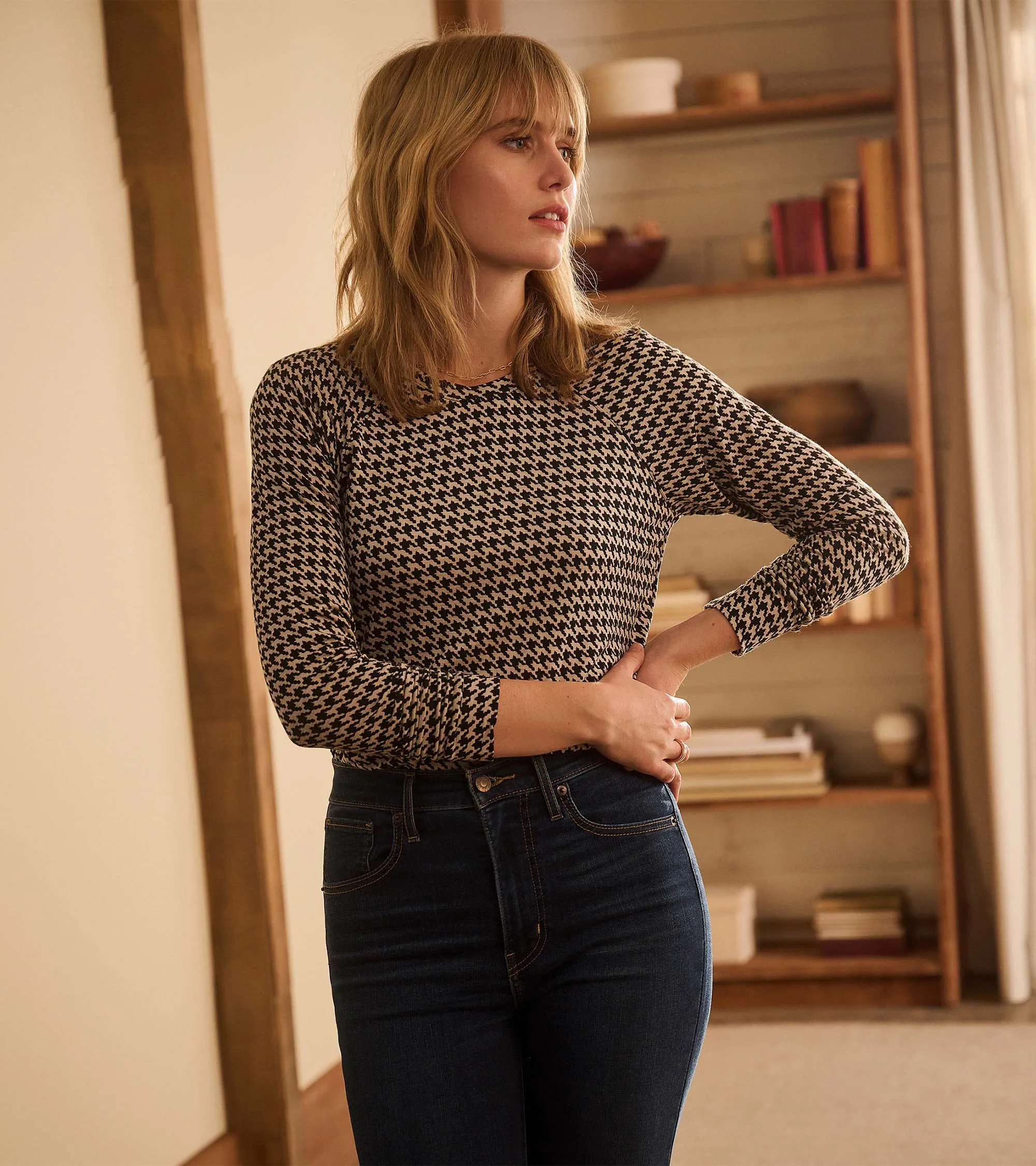Chantel Pullover - Houndstooth -Hatley