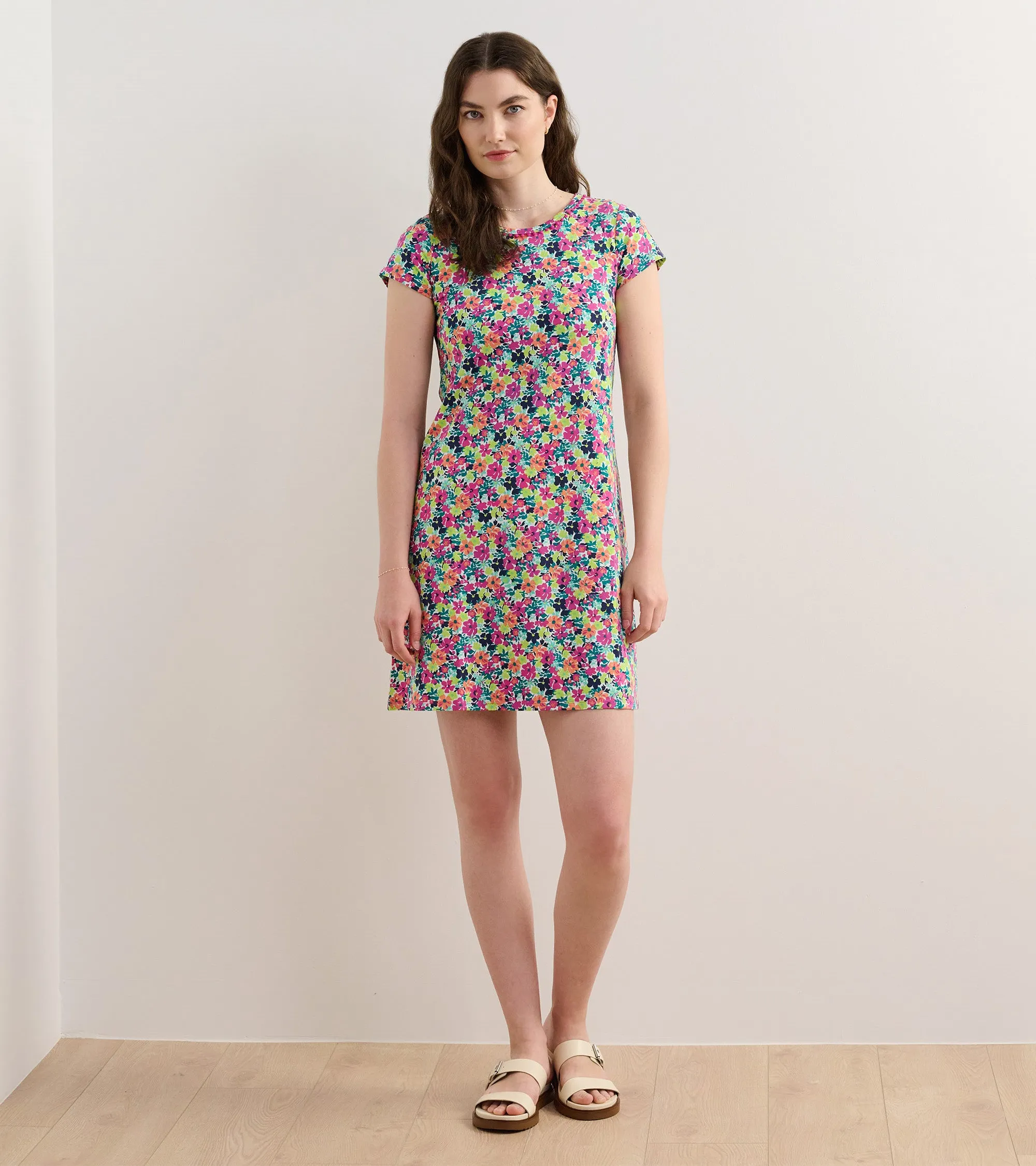 Cici A-Line Dress - Fresh Flowers -Hatley