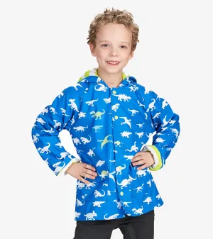Colour Changing Dinosaur Ménagerie Raincoat -Hatley