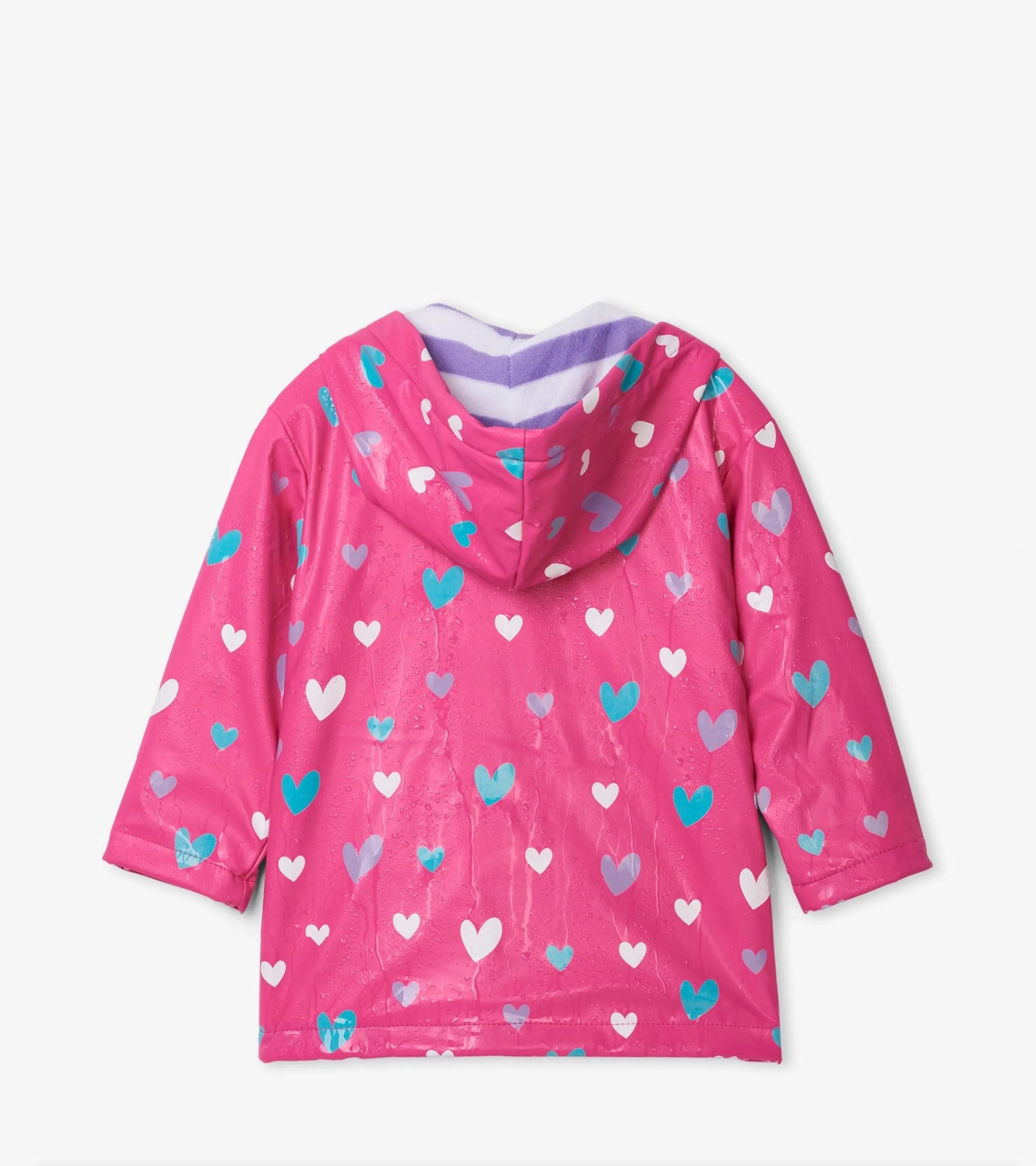 Colour Changing Sweethearts Raincoat -Hatley