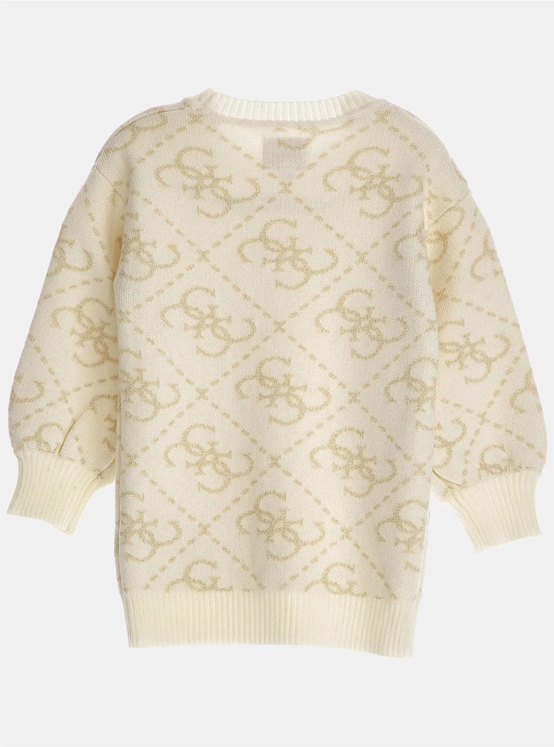 Cream Logo Long Sleeve Dress (2-7) Guess