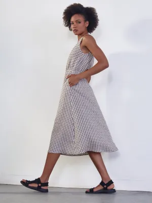 DAGG & STACEY - STEVIE DRESS - NATURAL/BLACK - SS25