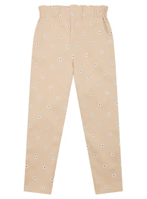 Daisy Print Straight Leg Pants (2-7) Guess