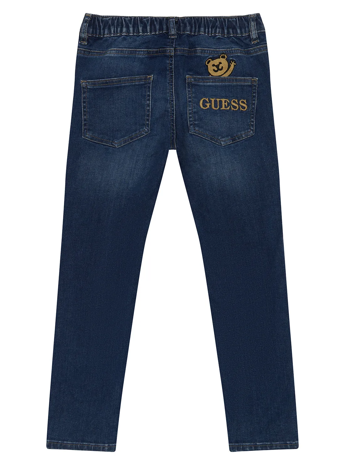 Denim Bear Embroidery Pants (2-7) Guess