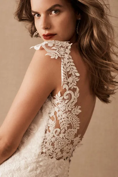 Doorbuster BHLDN Whispers & Echoes Milano Gown - Ivory Lined  Limited Stock!