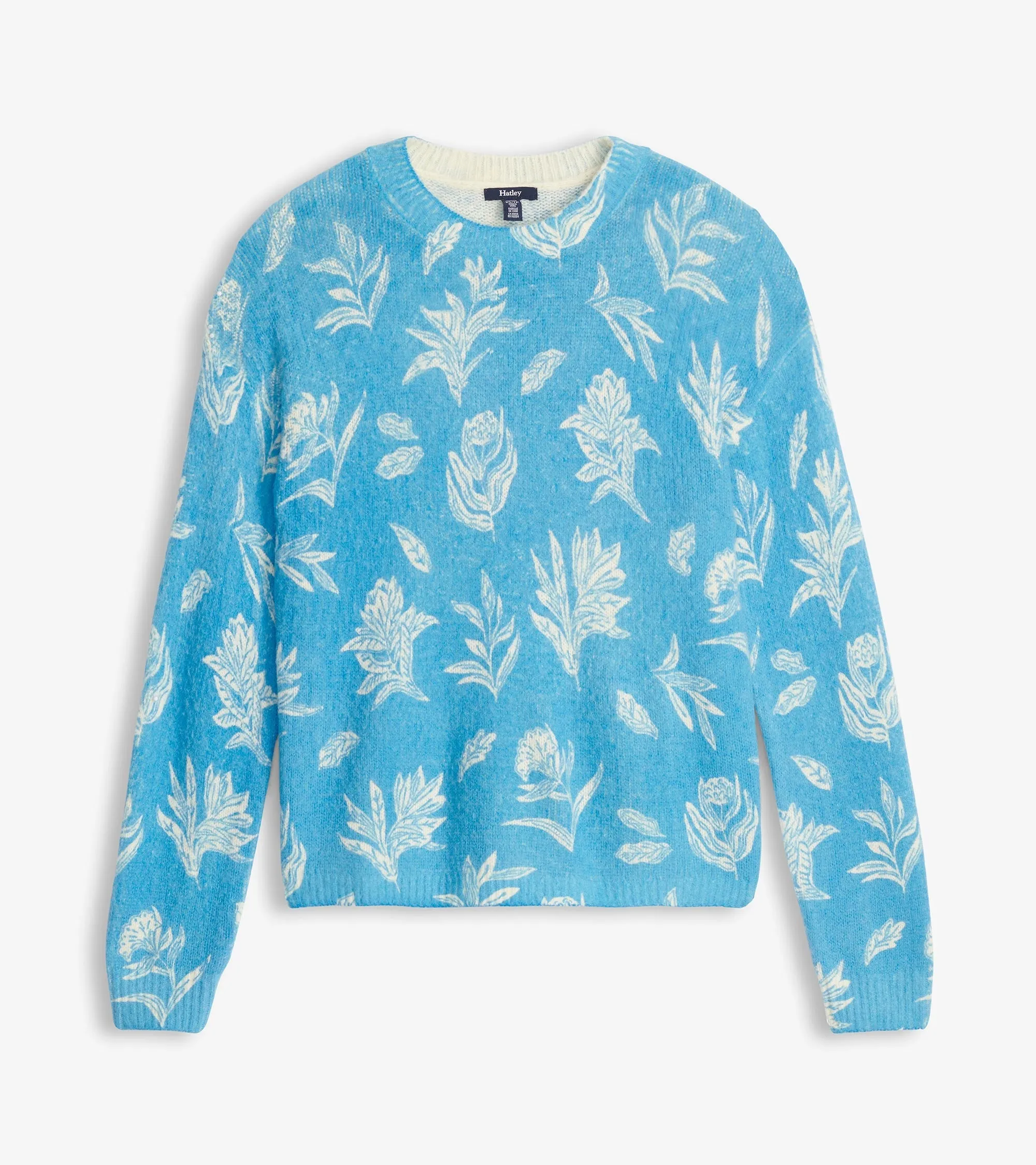 Ella Sweater - Linen Flowers -Hatley