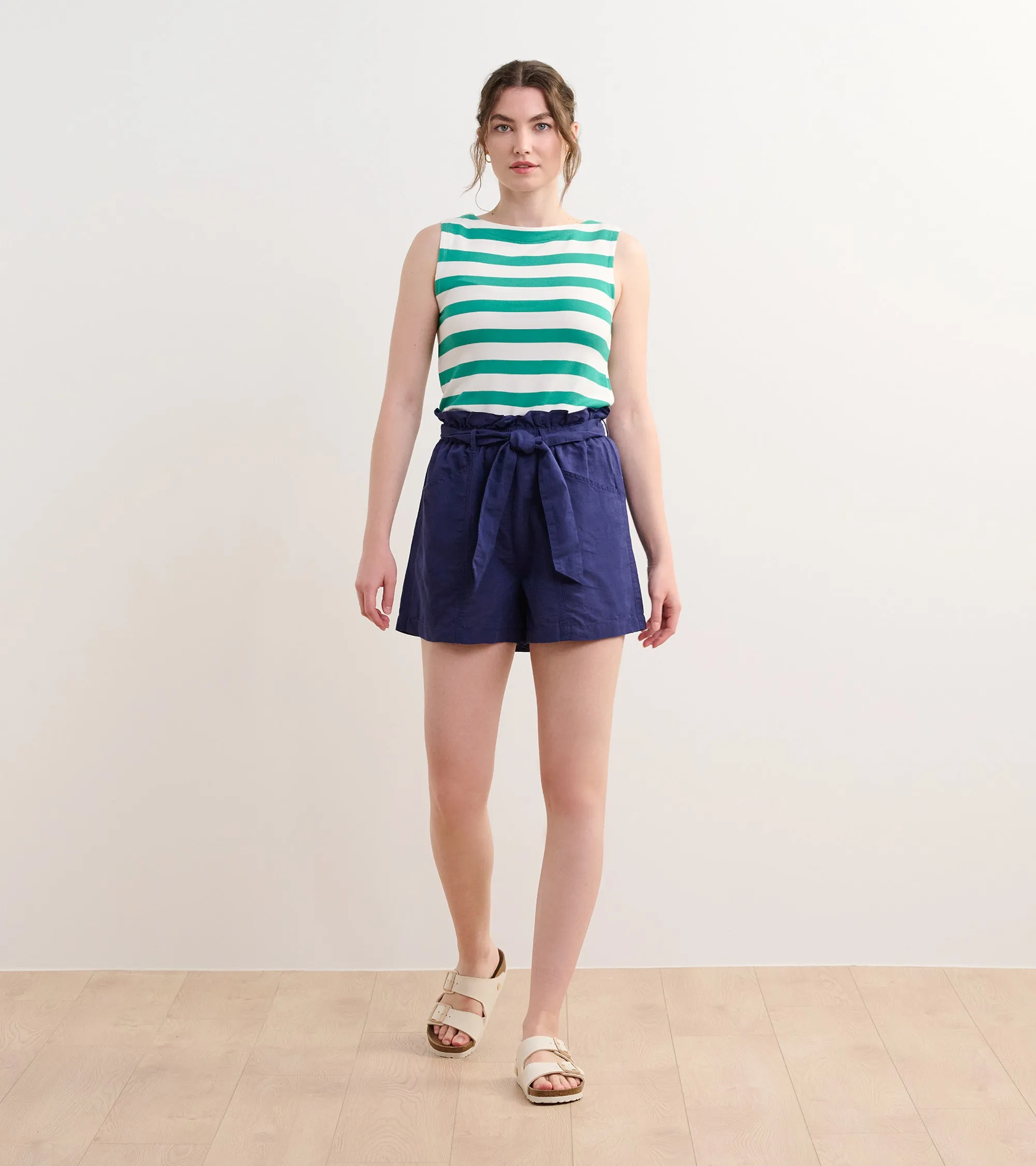 Everyday Tank - Sea Green Stripes -Hatley