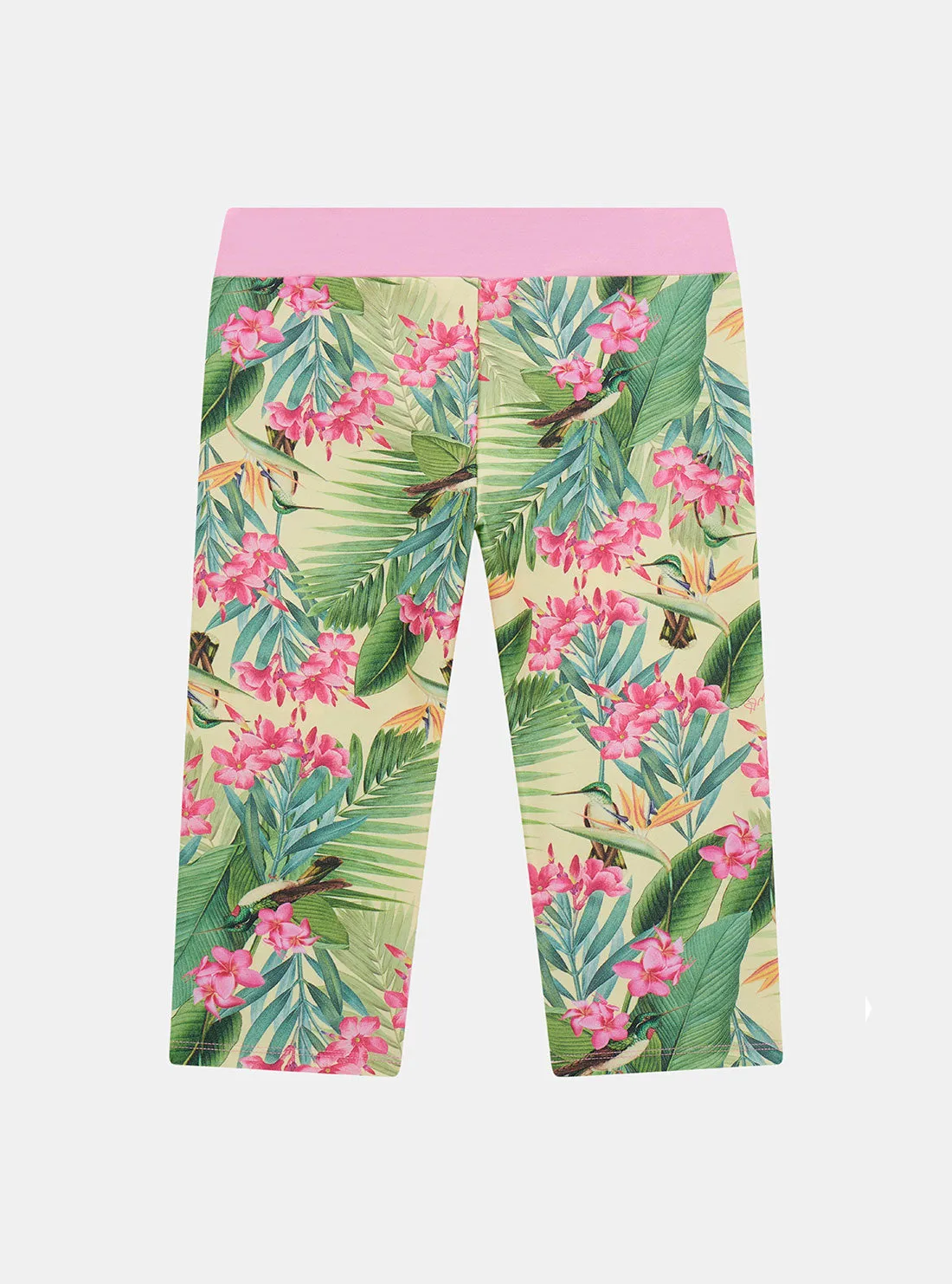 Floral Print 3/4 Leggings (7-16) Guess