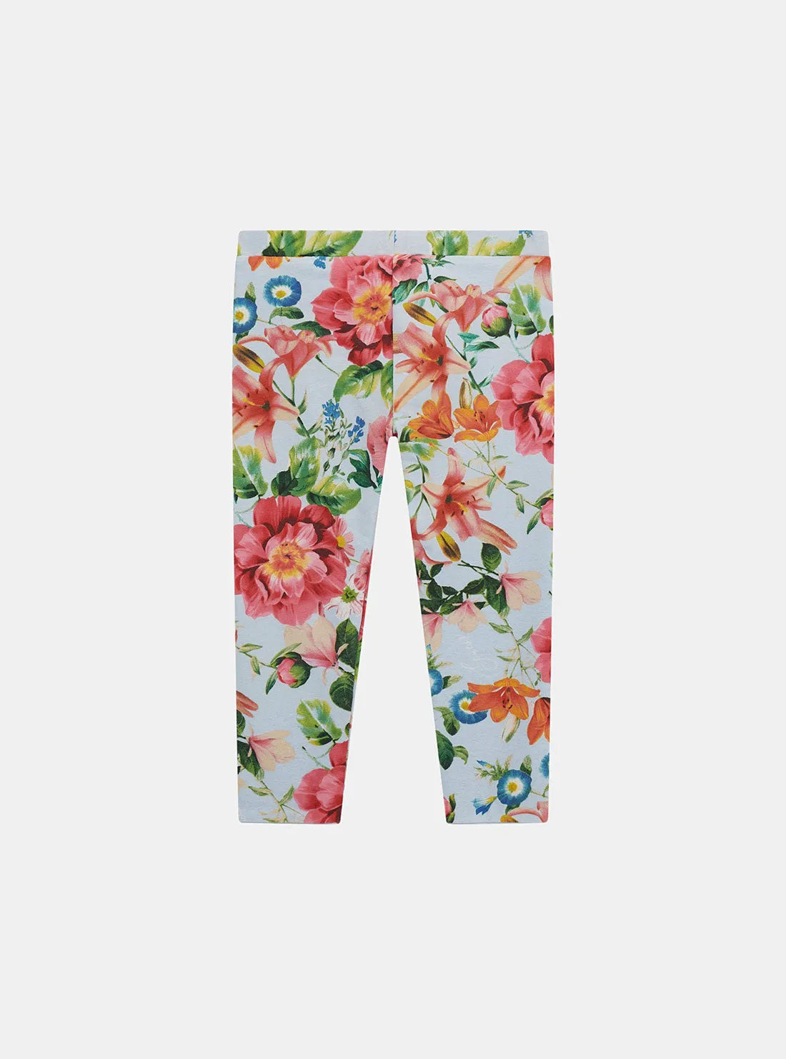 Floral Print Reversible Leggings Guess
