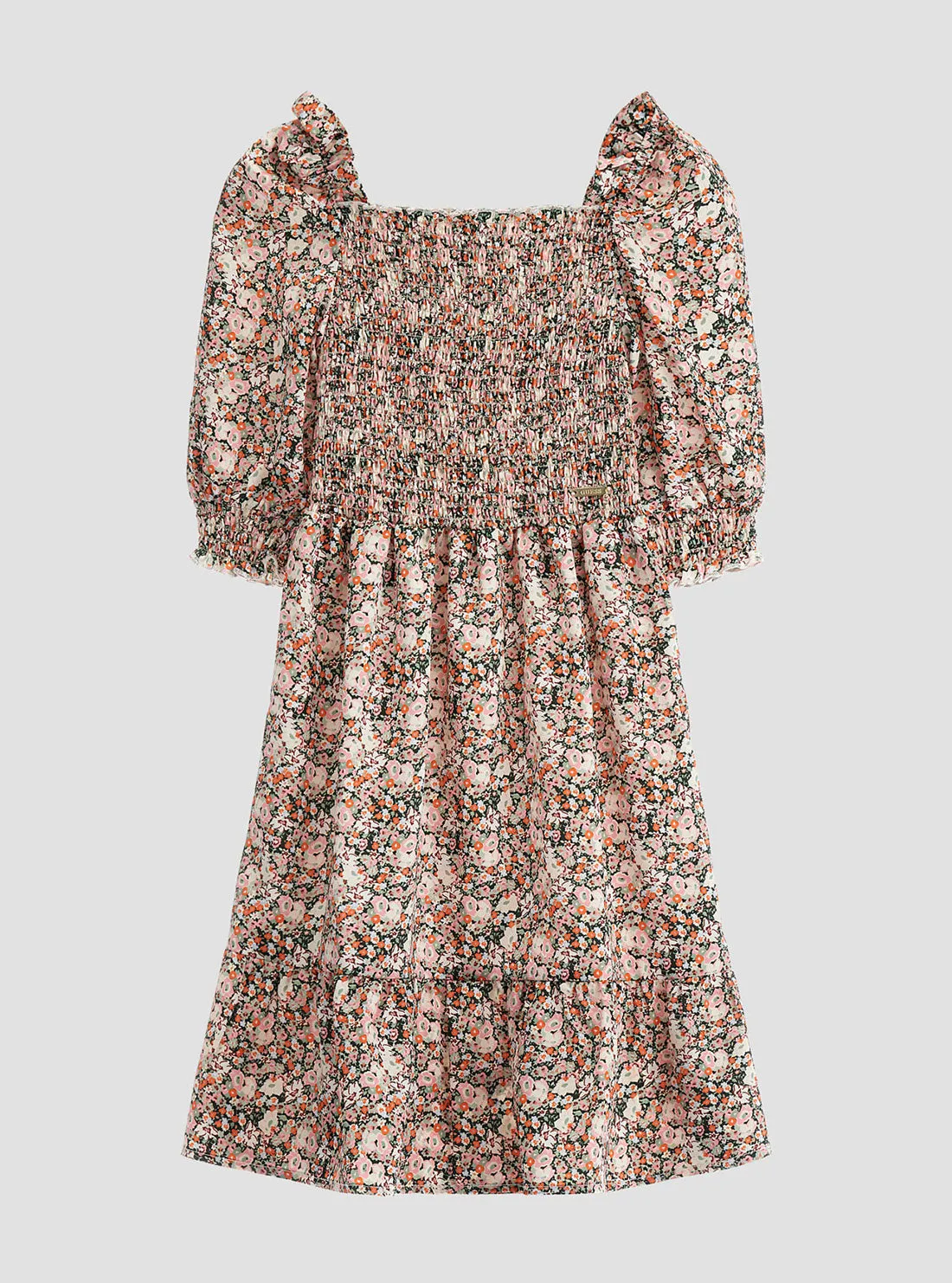 Flower Fantasy Print Dress (7-16) Guess