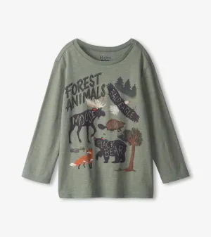 Forest Animals Long Sleeve Tee | Hatley