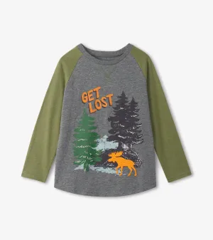 Get Lost Raglan Tee | Hatley
