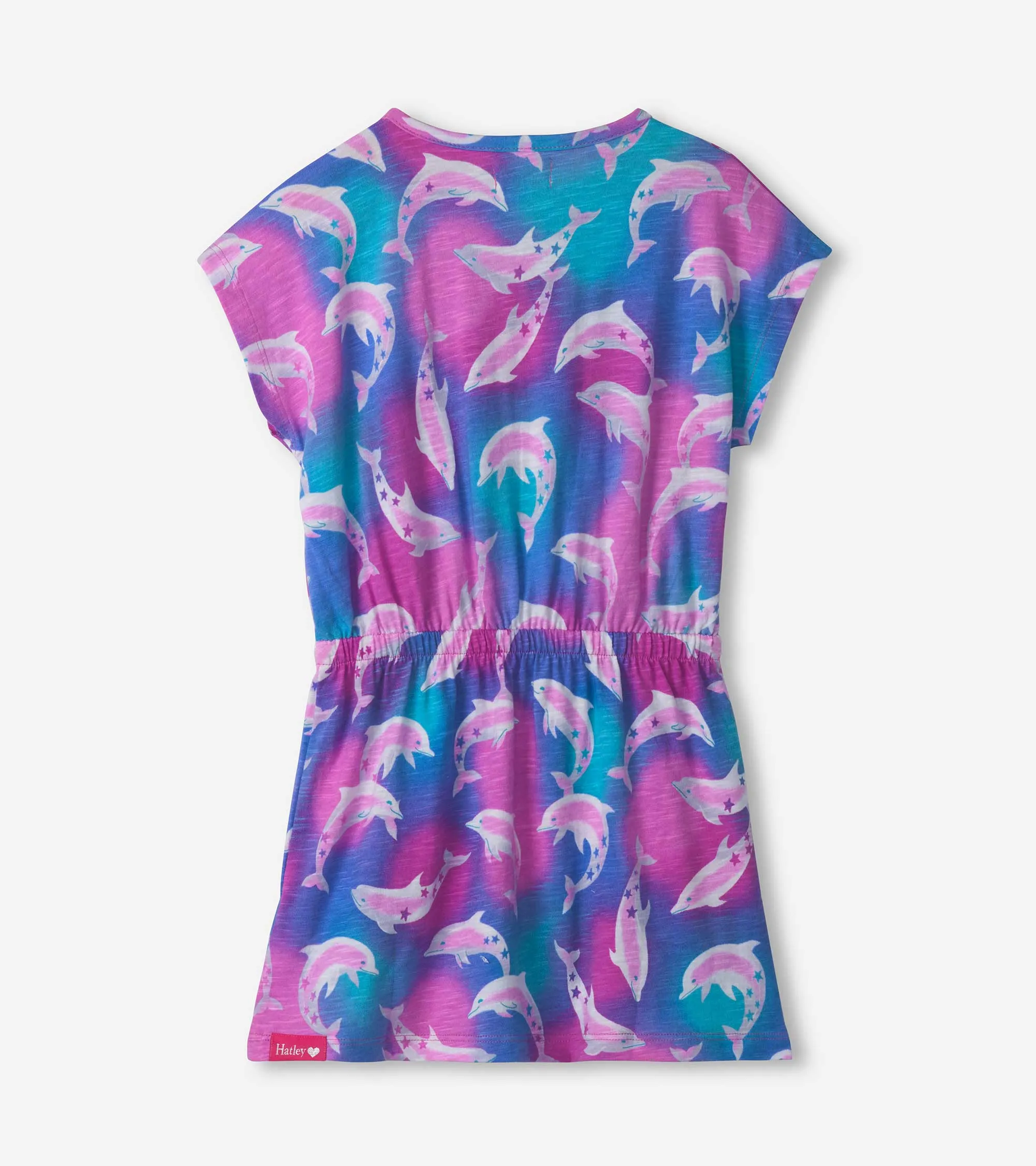 Girls Airbrush Dolphins Relaxed Dress -Hatley