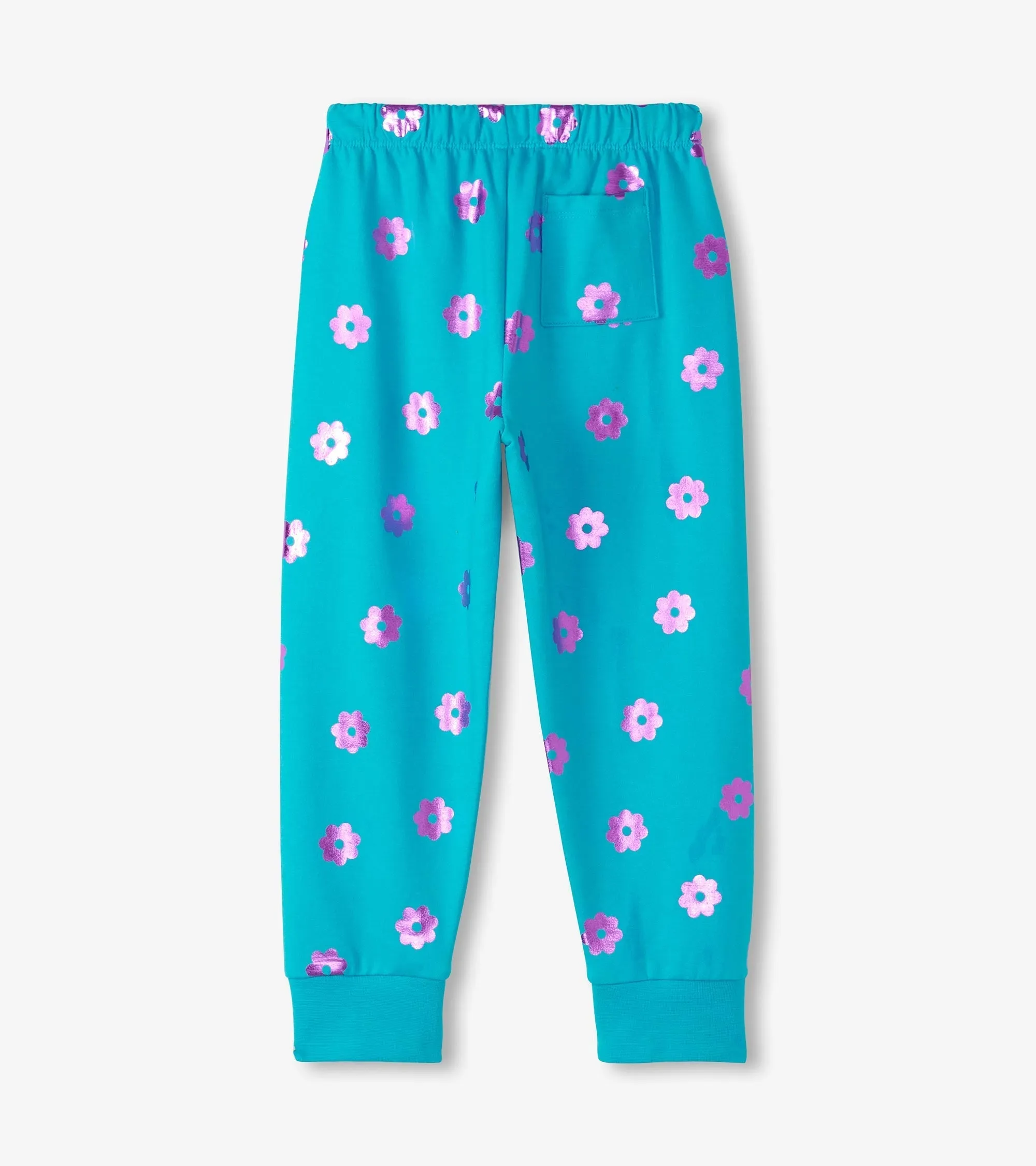 Girls Blossom Cuffed Track Pants -Hatley